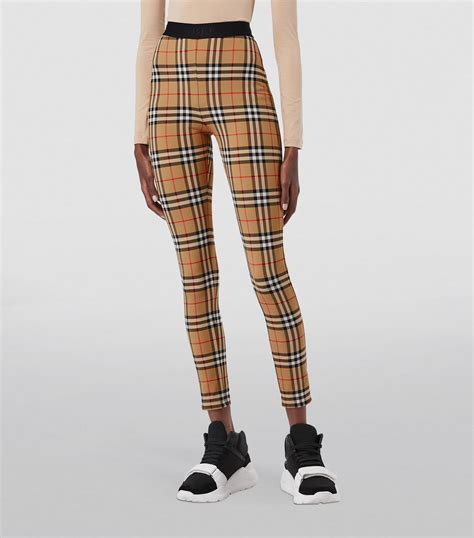 burberry vintage check leggings.